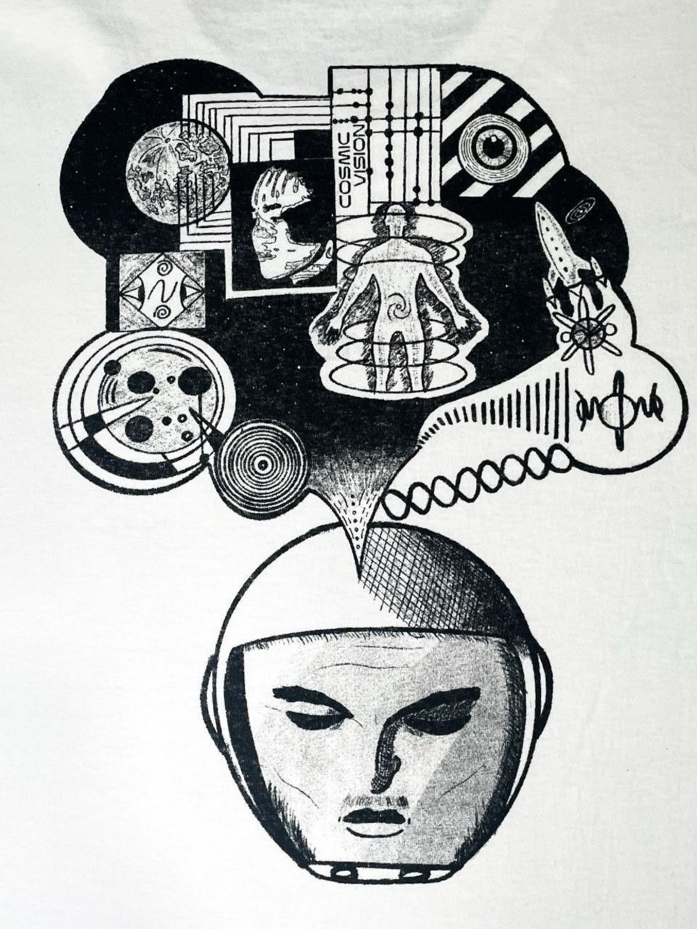 Cosmic Vision Spaceman Tee - Picture 3 of 4